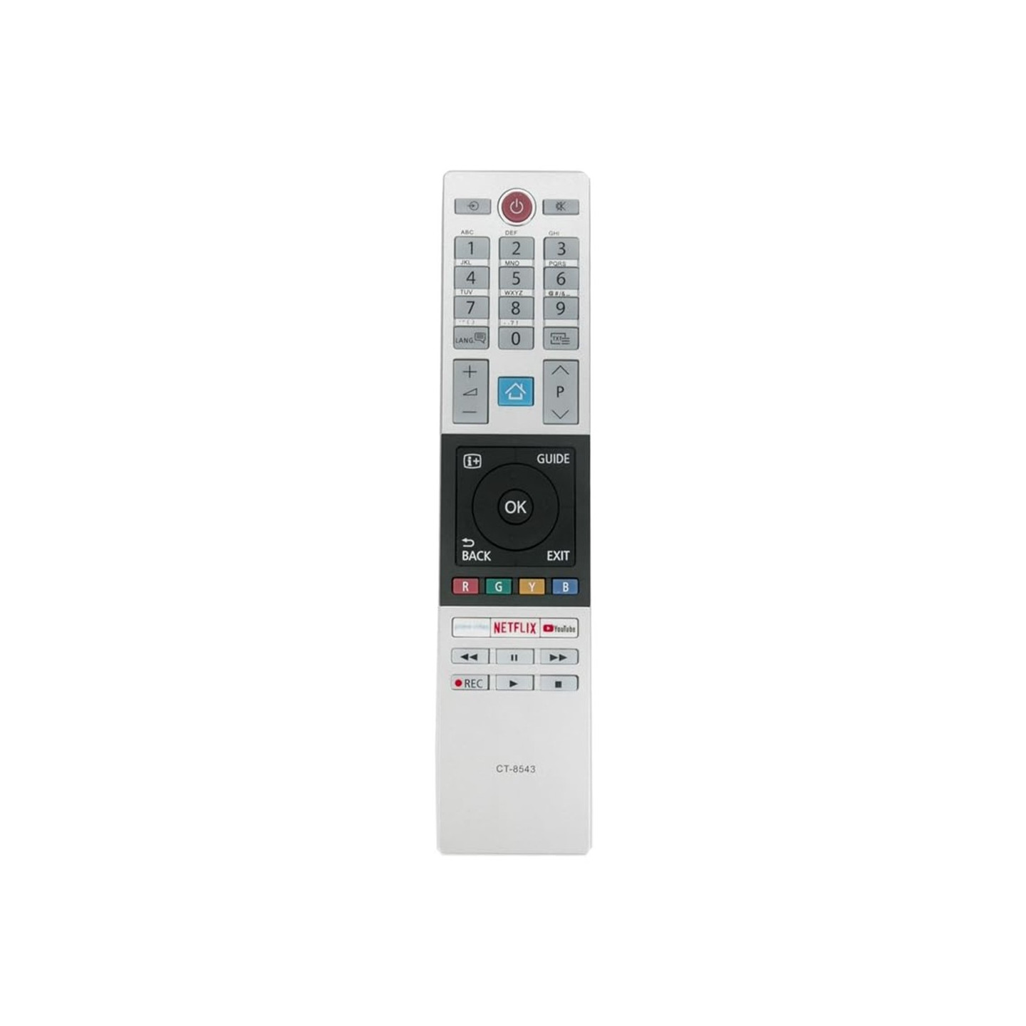 TV - fjernkontroll erstatning for CT - 8543 for TOSHIBA Smart TV