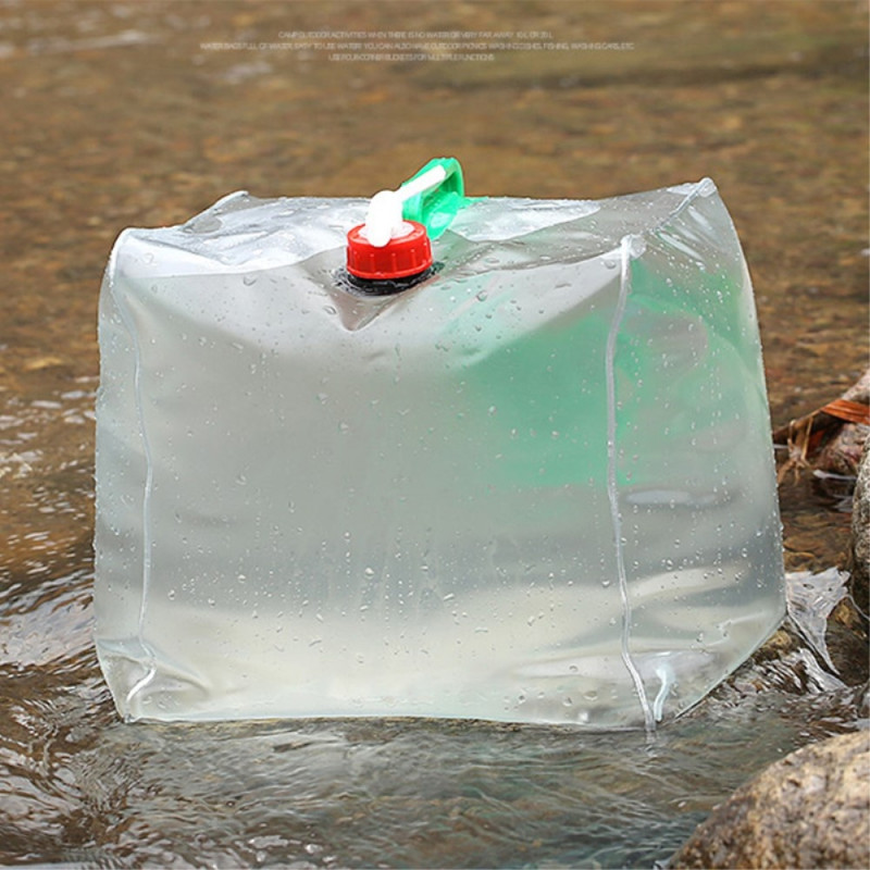 Collapsible Water Container Emergency Survival Storage - 10L