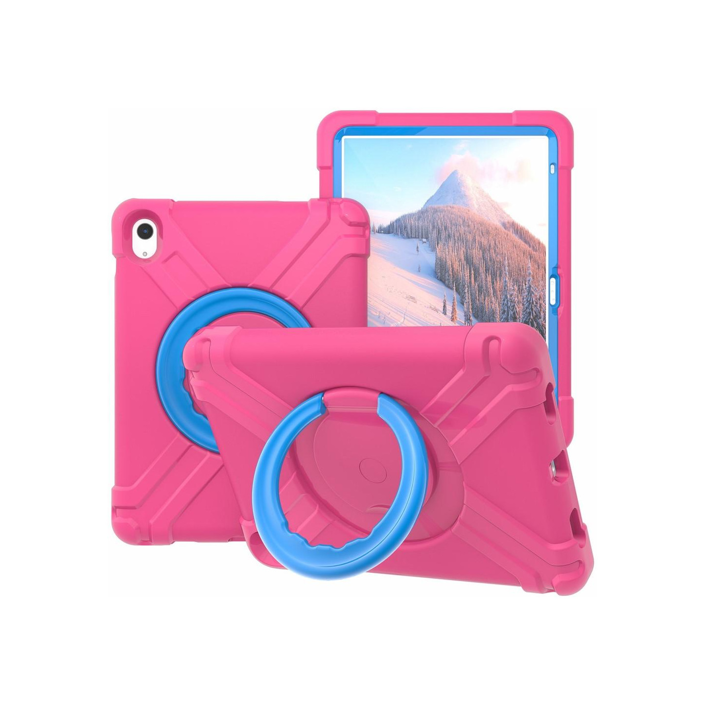 Heavy Duty Armor - deksel til iPad 10.9 2022 Gen 10 - Rosa