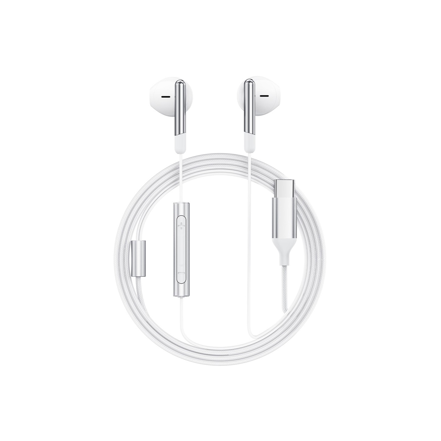 ACEFAST 1,2 m USB - C langallinen kuulokemikrofoniohjain