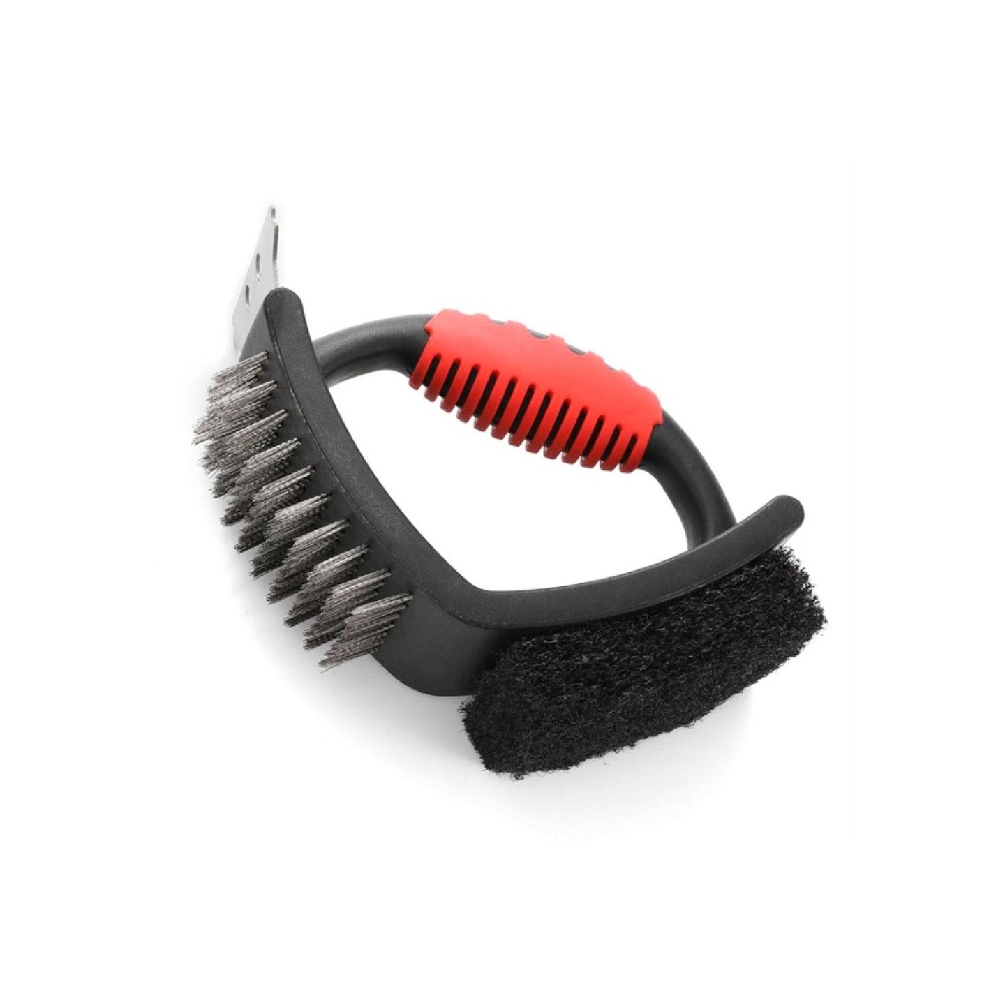 3 - in - 1 Brush grill cleaning BBQ brush Scraping wire brush