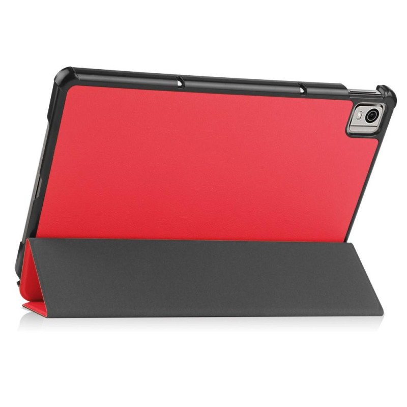 Nokia T21 Tri - fold Stand Wake/Sleep Cover Tablet - etui - Rød