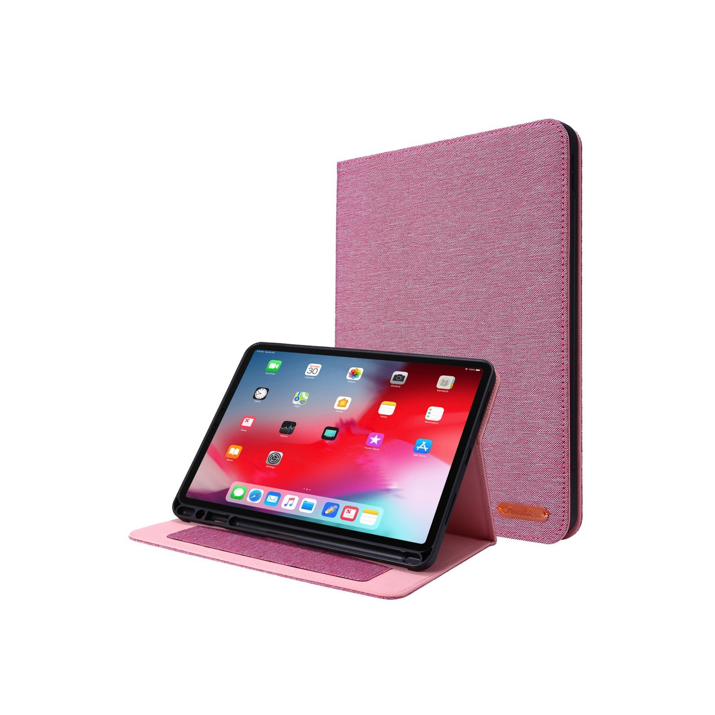 iPad Air 13 (2024) - tablettikotelon kansi kangasrakenne