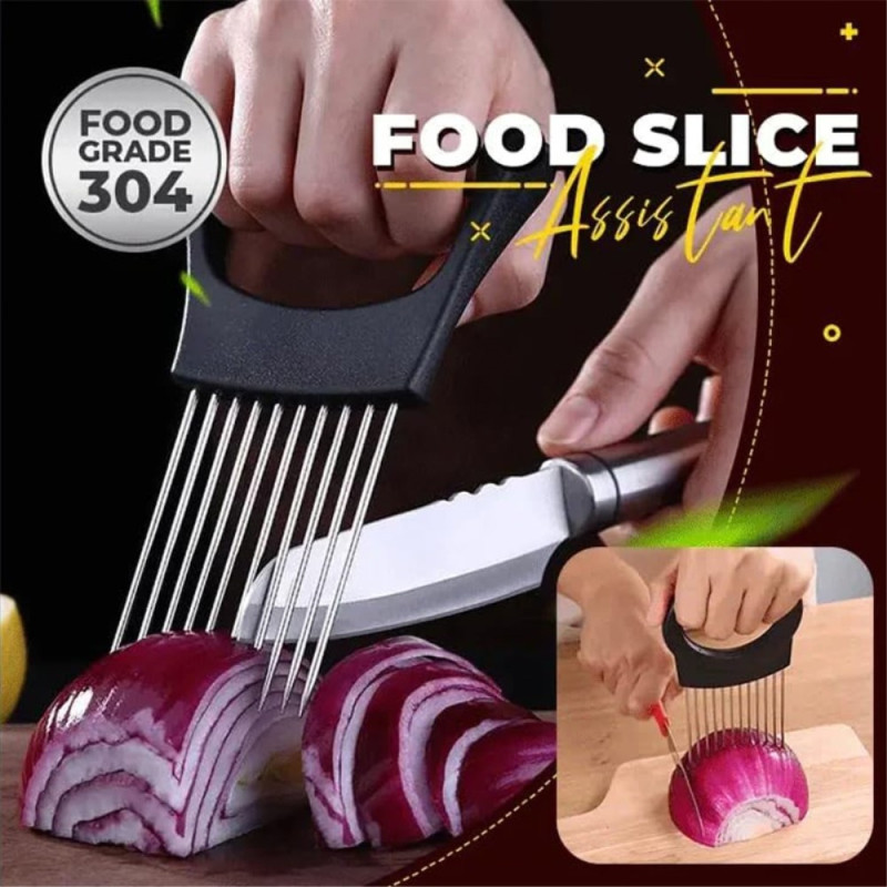 Holder when slicing Onions Meat Vegetables Slicer