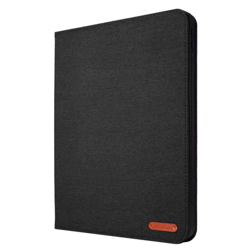 For iPad Air 13 (2024) Tablet Case Cover Cloth Texture - Black