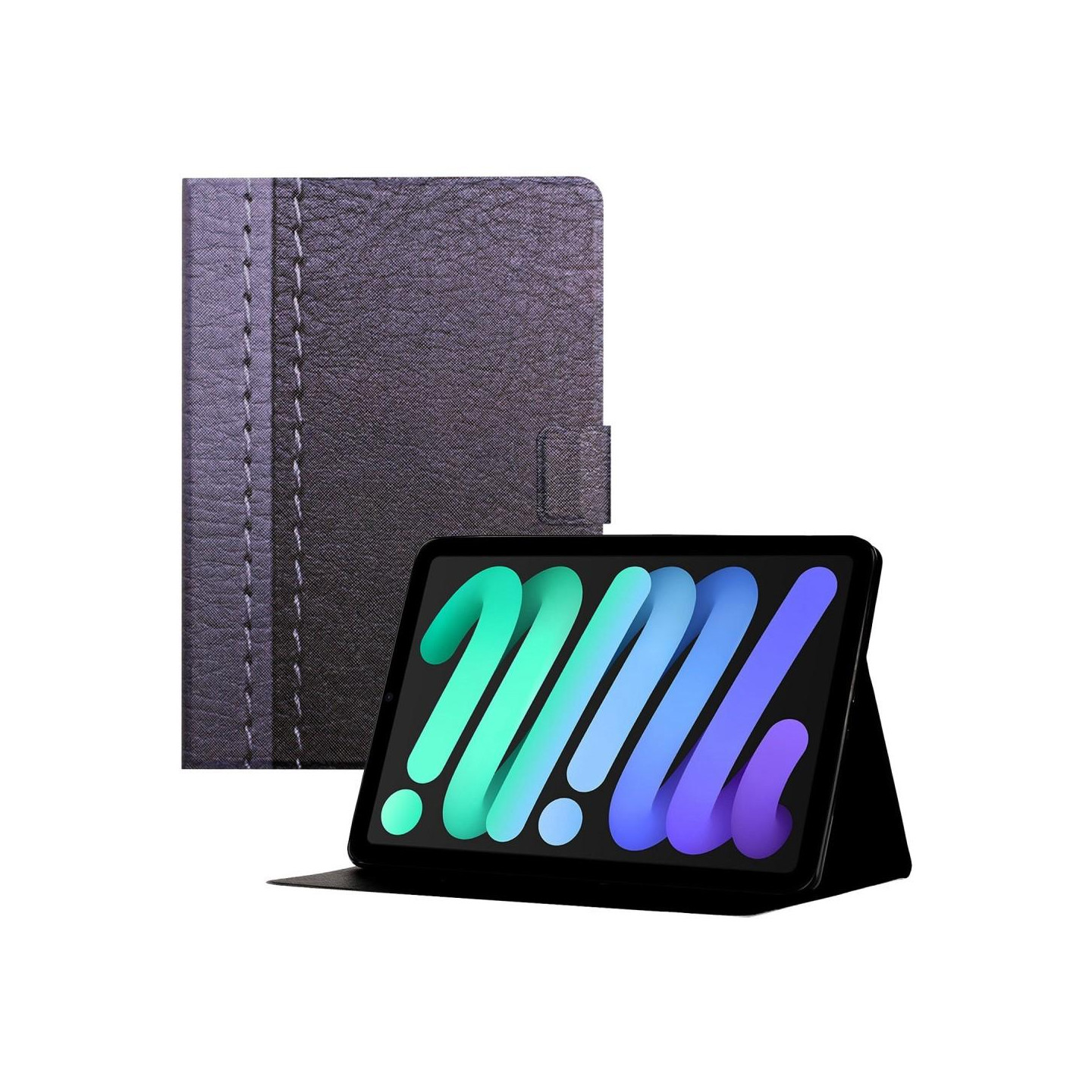 For iPad 10.9 (2022) Gen 10 Tablet Cover Stand Case - Pruple
