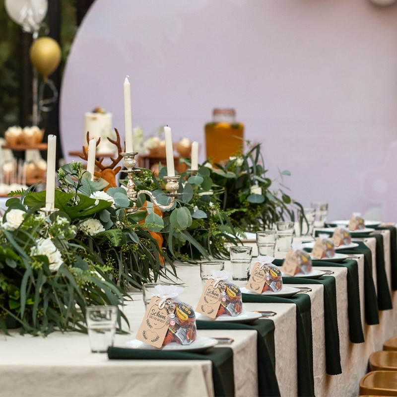 100 pcs Party Wedding Invitation Gift Package Angel Wing Charm