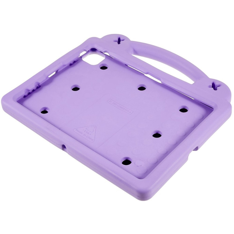 For iPad Pro 11 (2024) Shockproof EVA Foam Stand Shell - Purple