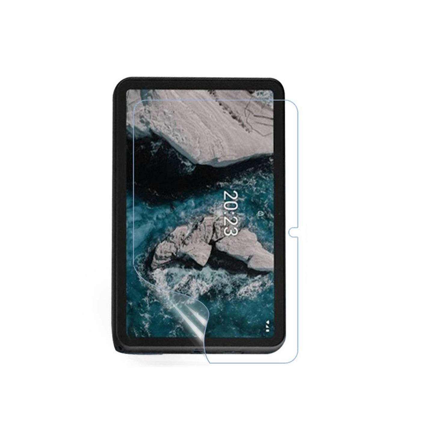 Koko näytön PET - kalvonäyttösuoja Nokia T20/T21