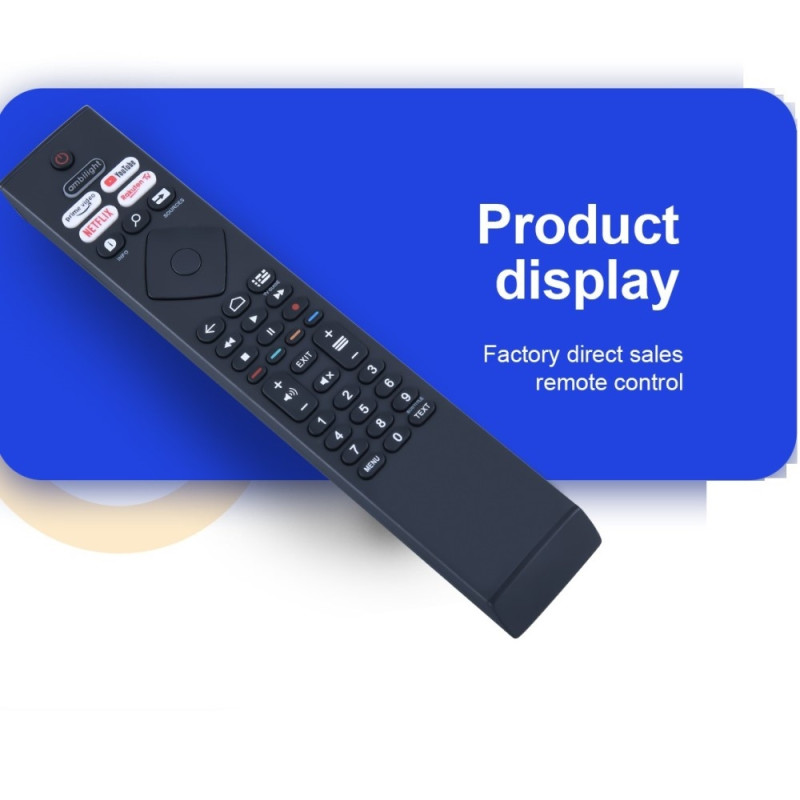 TV remote control Replacement for BRC0984501 / 01 For Philips TV