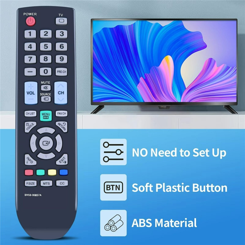 TV remote control Replacement for BN59-00857A For Samsung TV