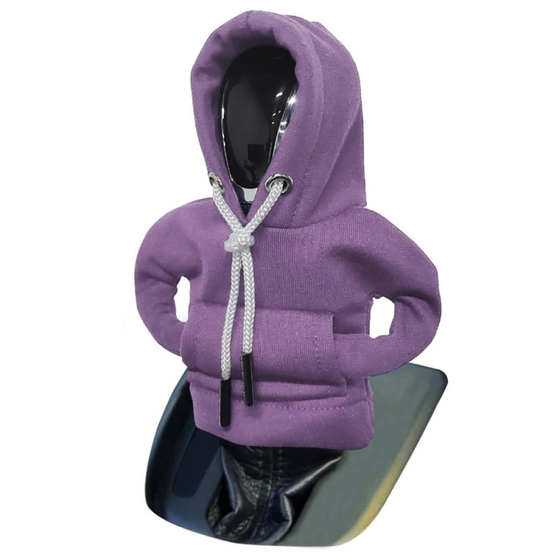 Car Hoodie Protection Design Decoration Gear Shifter - Purple
