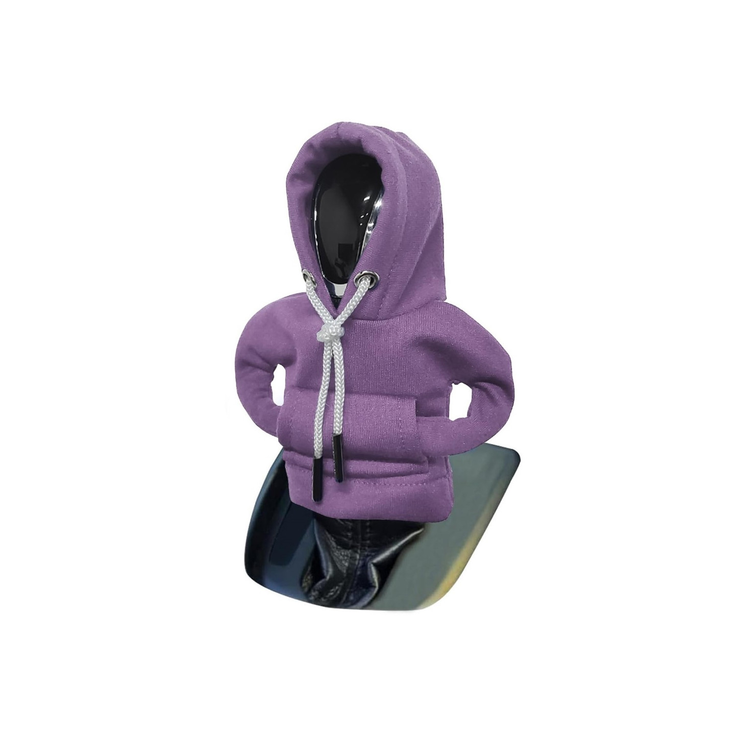 Car Hoodie Protection Design Decoration Gear Shifter - Purple