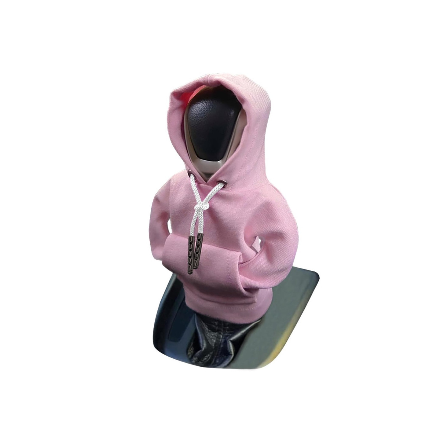Car Hoodie Protection Design Decoration Gear Shifter - Pink