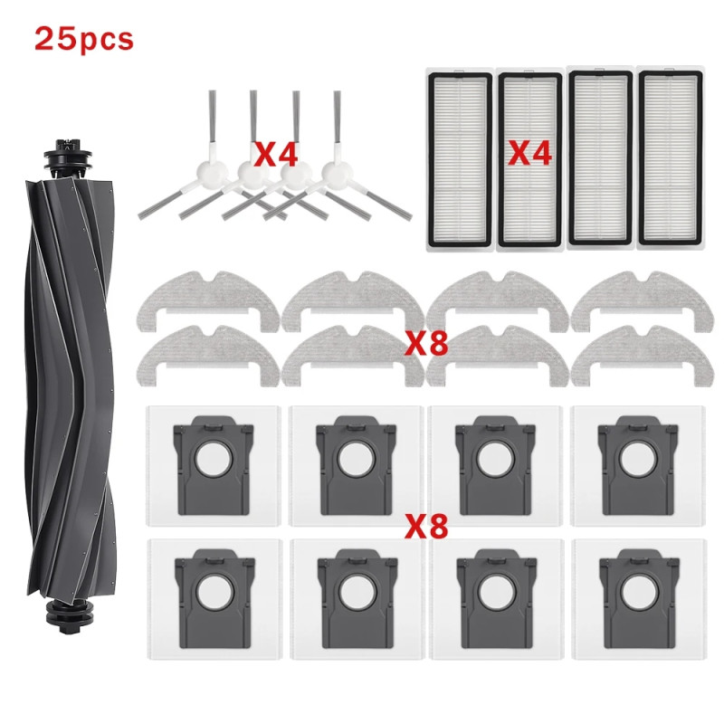 Maintenance Kit / Accessories for Dreame D10 Plus Gen 2 RLD32GD Robot Vacuum Cleaner