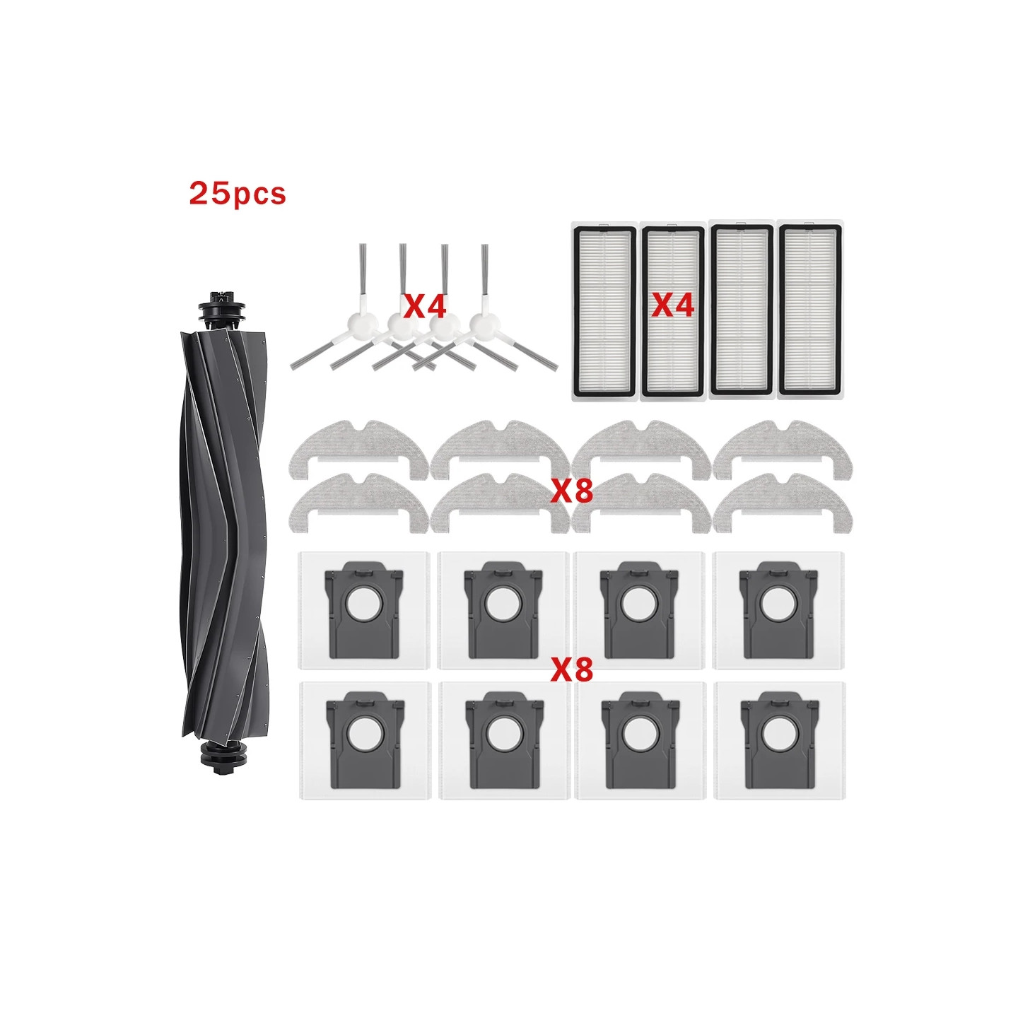 Maintenance Kit / Accessories for Dreame D10 Plus Gen 2 RLD32GD Robot Vacuum Cleaner