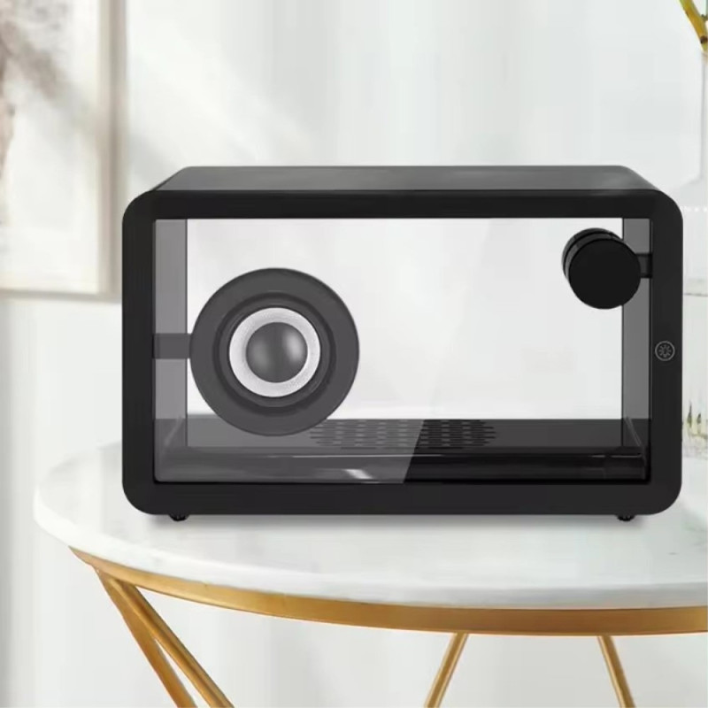 M8 Läpinäkyvä Bluetooth - kaiutin RGB - valolla HiFi - ääni Bass Subwoofer