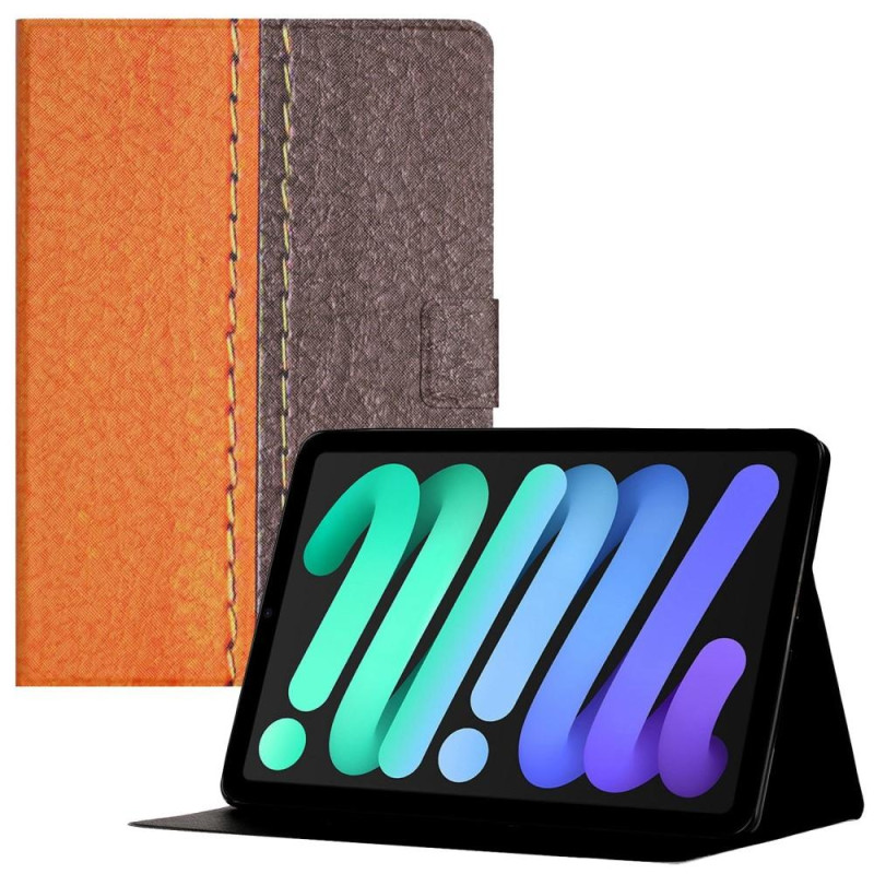 For iPad 10.9 (2022) Gen 10 Sammenleggbart dekselstativ - Oransje