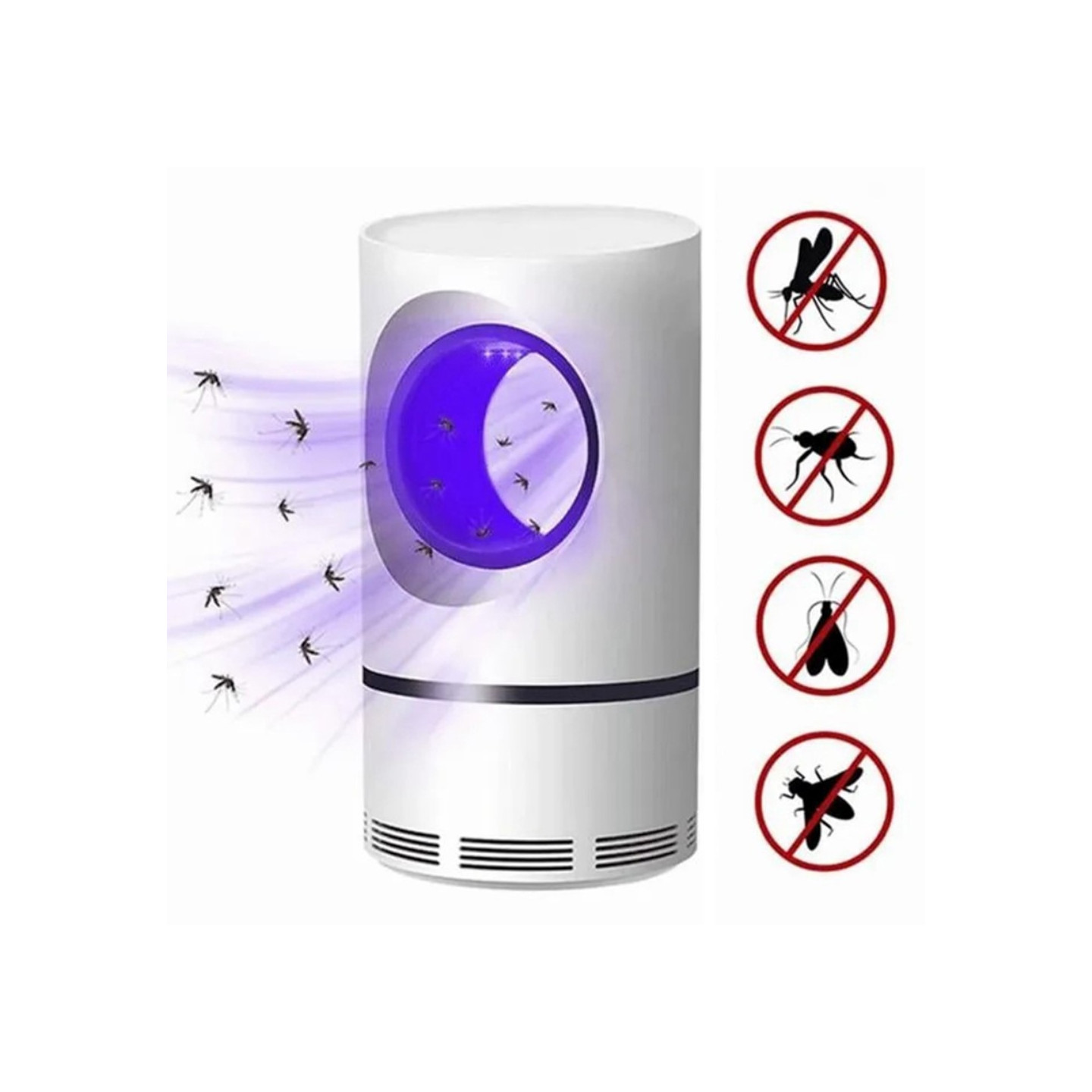 UV Attraktion Light Mosquito Killer USB Elektrisk Bug Zapper