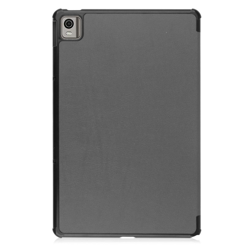 Nokia T21 Tri - fold Stand Wake / Sleep Cover Tablet Case - Grey