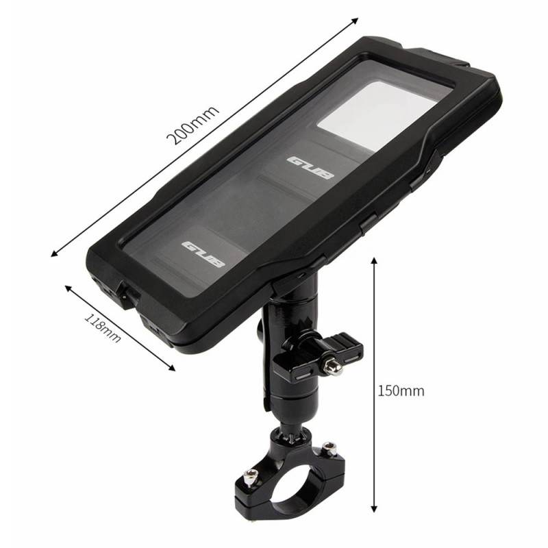 Polkupyörän moottoripyörän vedenpitävä kotelo Pyöräilymatkapuhelin