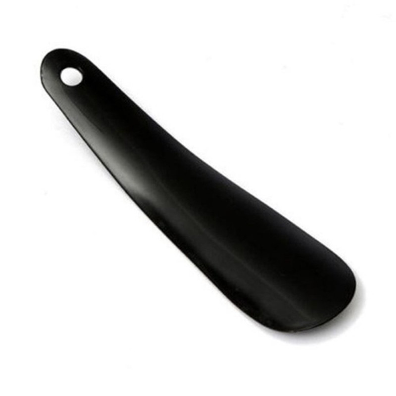 3 - Pakke Skohorn Liten Plast 16x4.5cm - Svart