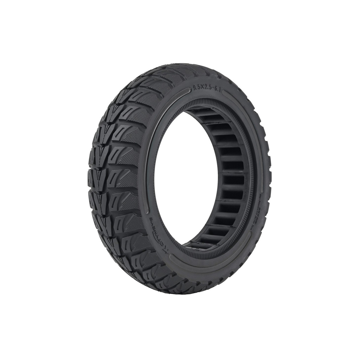 For Niu Electric Kick Scooter 9.5*2.5 - 6.1 Rubber Tire Honeycomb