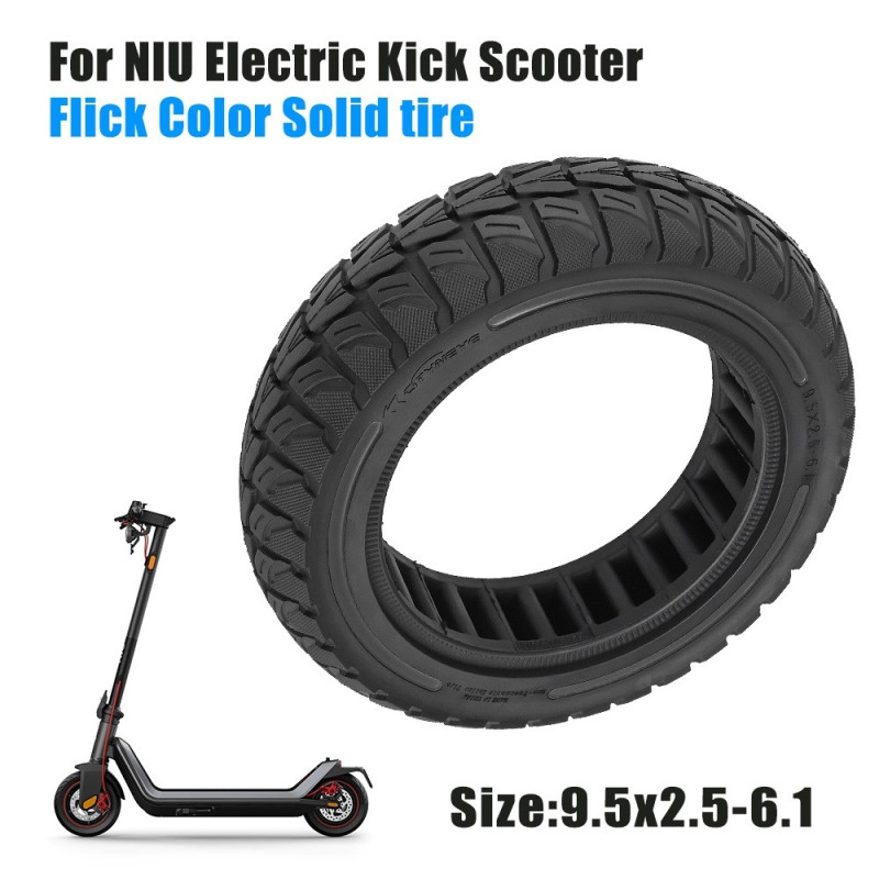 Til Niu Elektrisk Scooter 9,5*2,5 - 6,1 Gummidæk