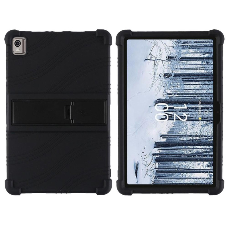 Nokia T21 Soft Silicone Protective Tablet Case Cover - Black