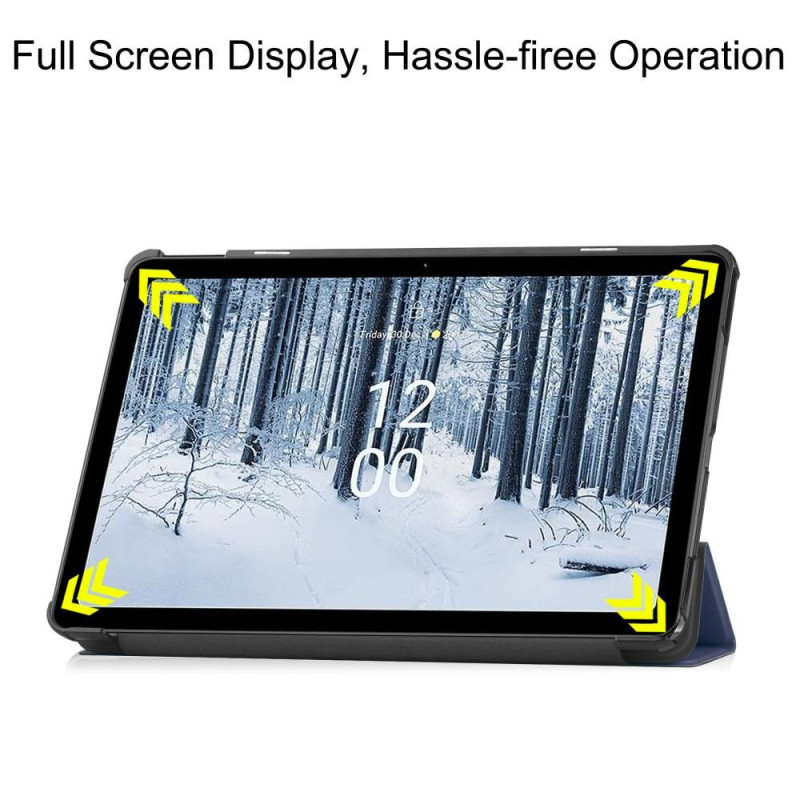 Nokia T21 Tri - fold Stand Wake/Sleep Cover Tablet - kotelo - Sininen