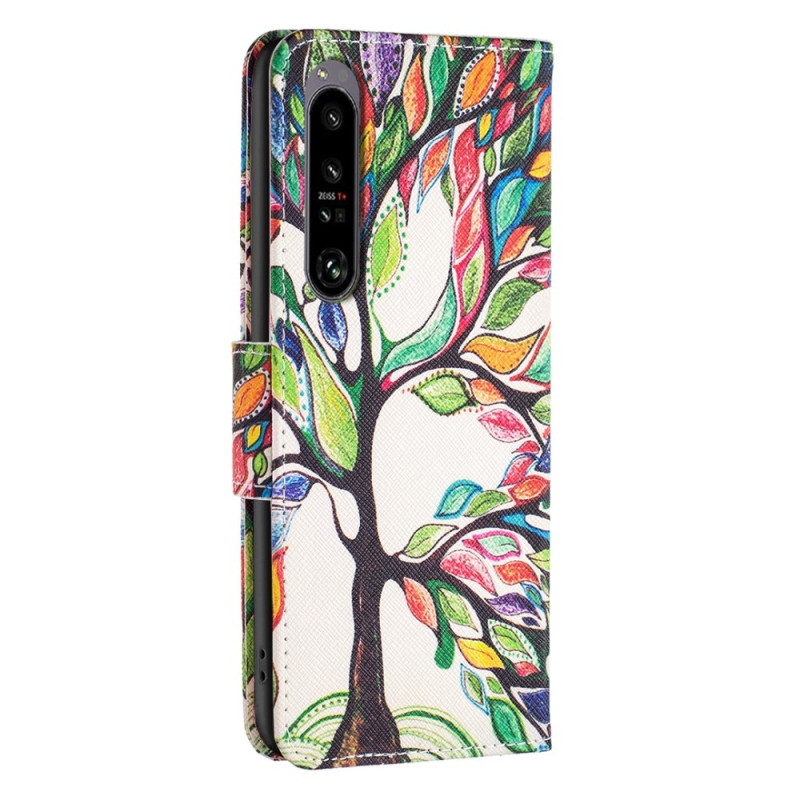 For Sony Xperia 1 VI Wallet Stand Case Pattern Phone Cover