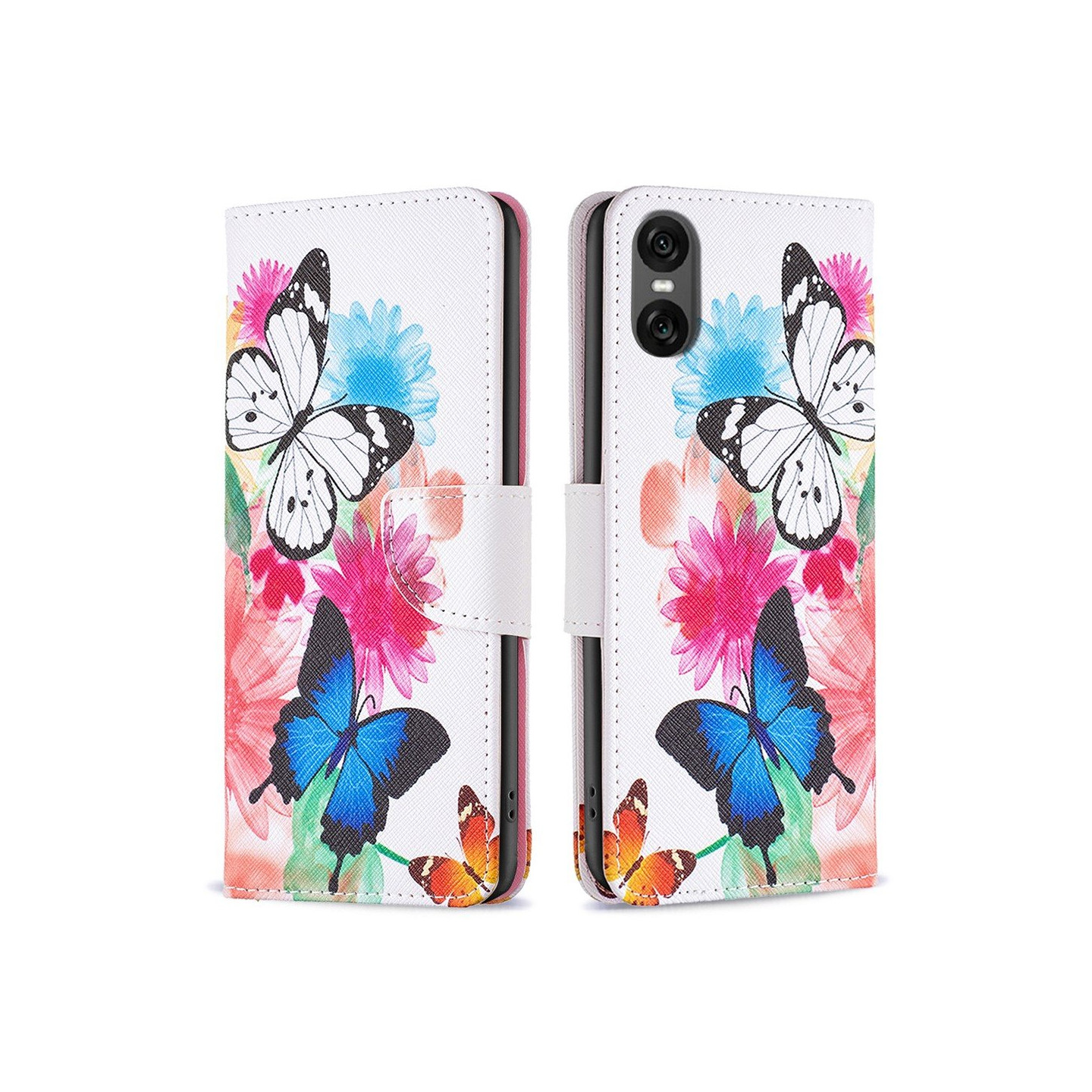 For Sony Xperia 10 VI Wallet Stand Case Pattern Phone Cover