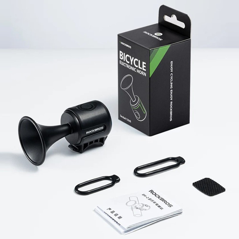 Electric Bike Bell Bell High Decibel polkupyörän ohjaustanko - Punainen