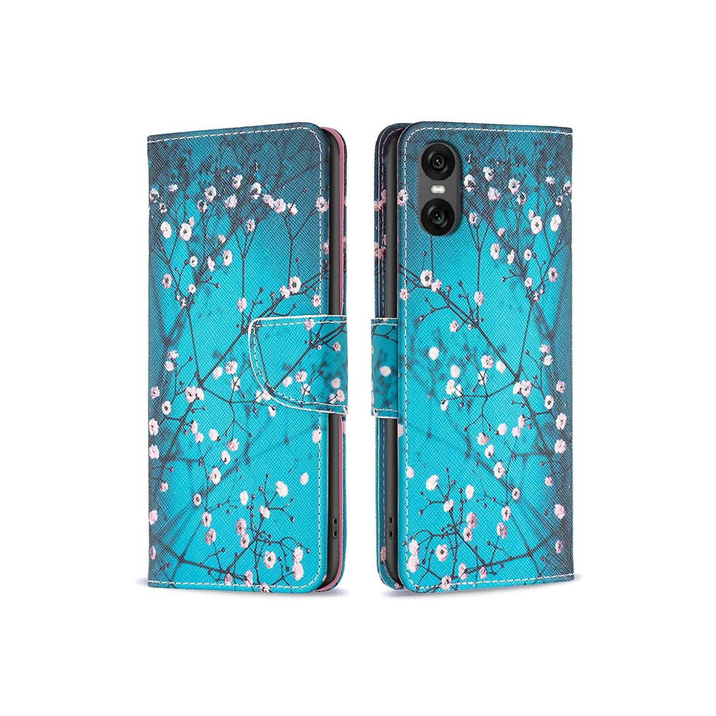 Til Sony Xperia 10 VI tegnebogstativetui mønstertelefoncover