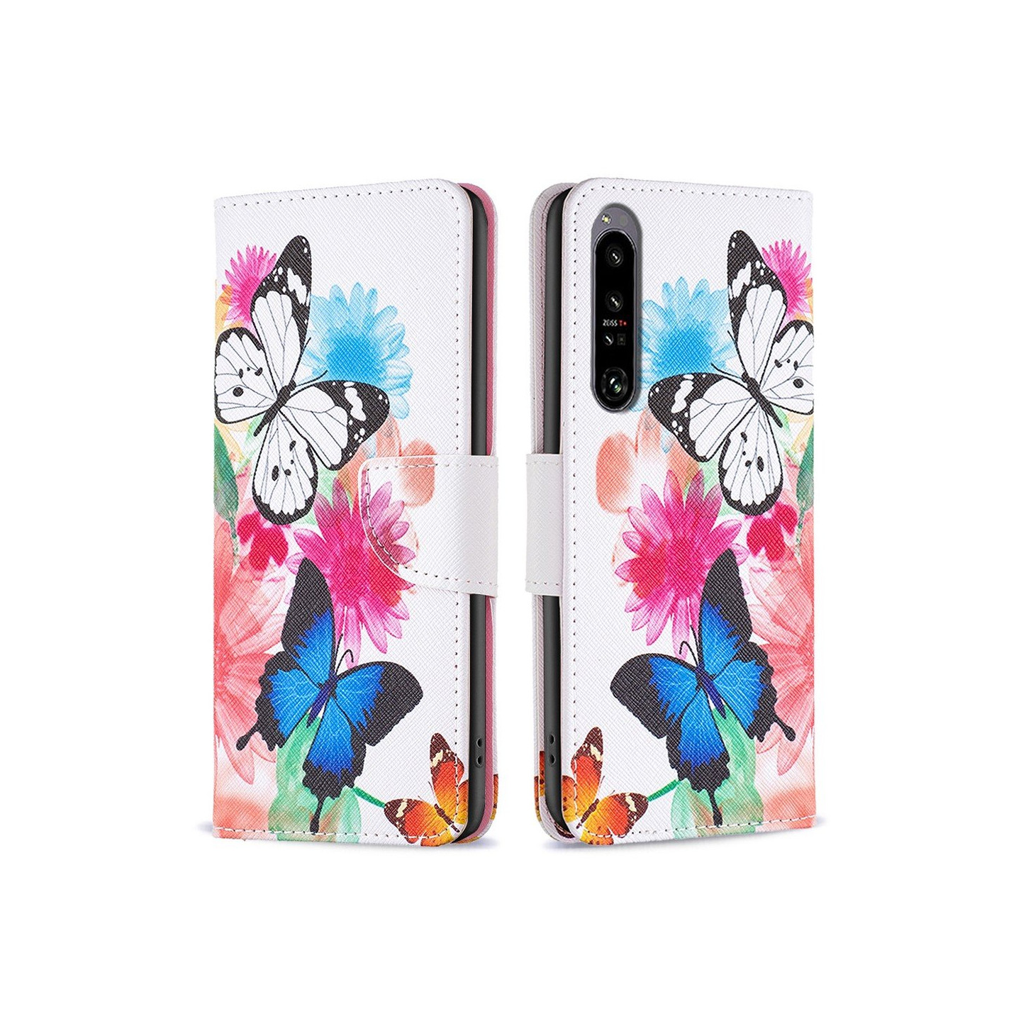 Til Sony Xperia 1 VI tegnebogstativetui mønstertelefoncover