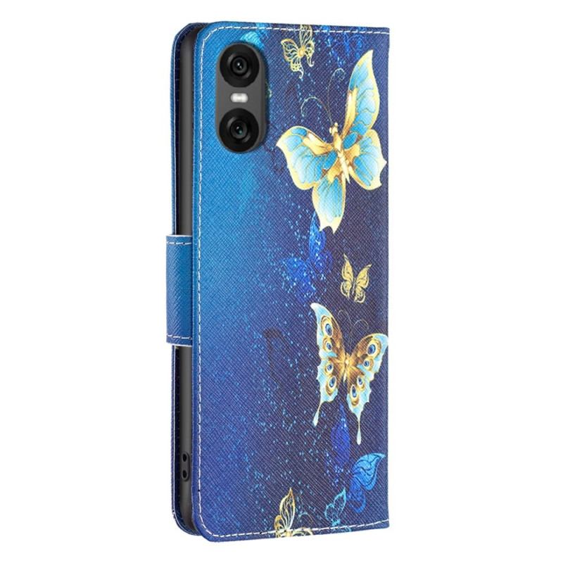 For Sony Xperia 10 VI Wallet Stand Case Pattern Phone Cover