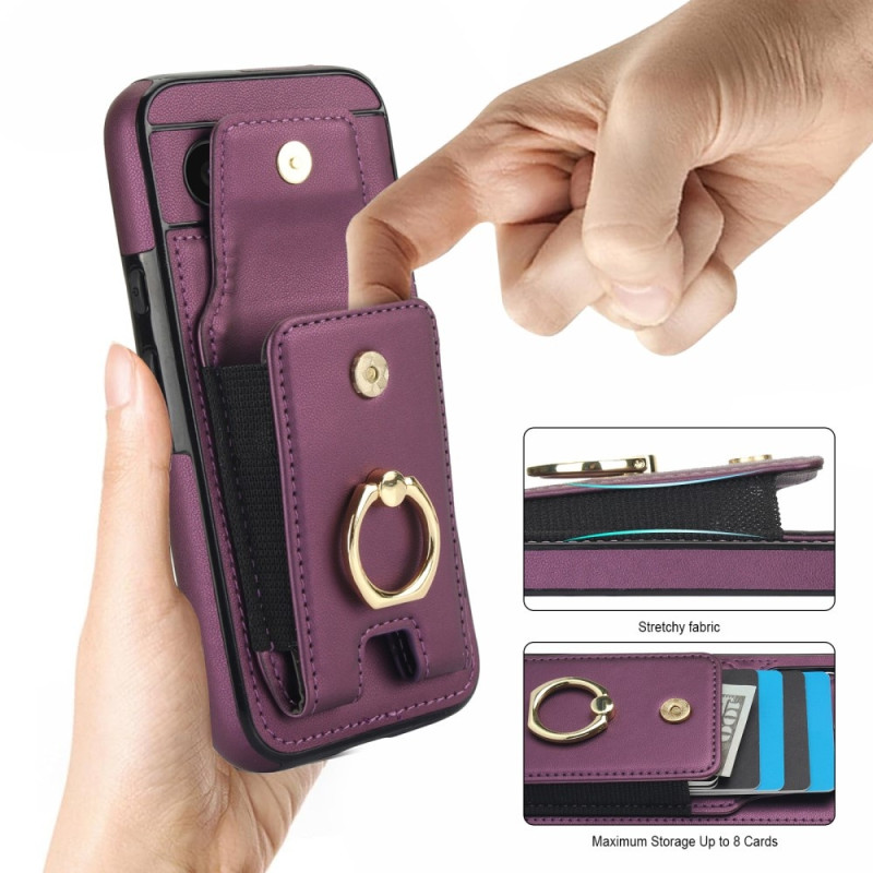 Google Pixel 8a Kickstand Case Puhelimen Suojakotelo Korttipaikoilla