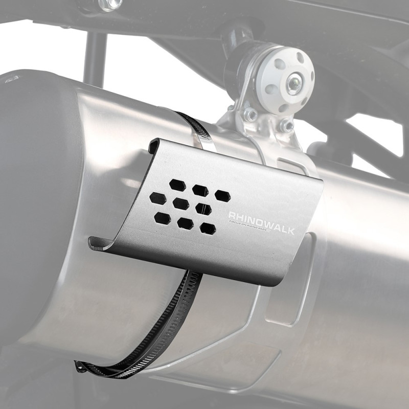 Motorcycle Exhaust Heat Shield Aluminum Anti - scald protection