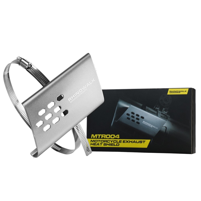 Motorcykel Udstødningsvarmeskjold Aluminium Anti - skoldningsbeskyttelse