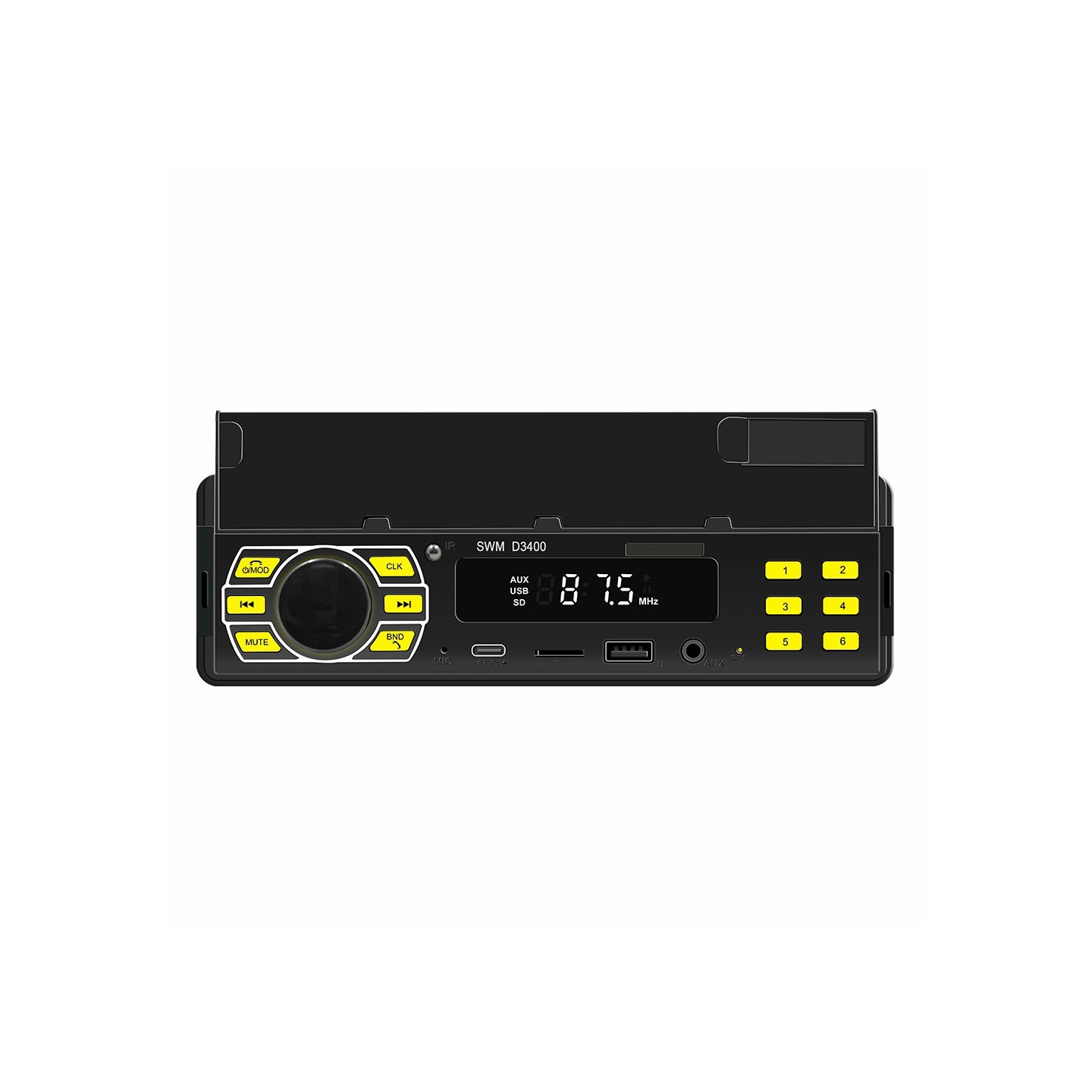 Bluetooth Stereo Bilstereo FM - radio MP3 - spiller Telefonholder