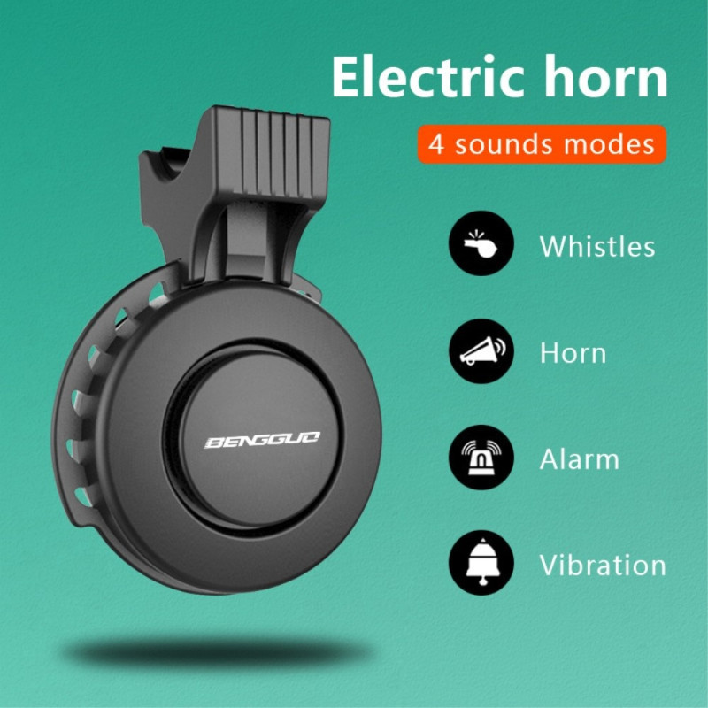 Bicycle Electric Horn Rechargeable Horn High Decibel Cycling