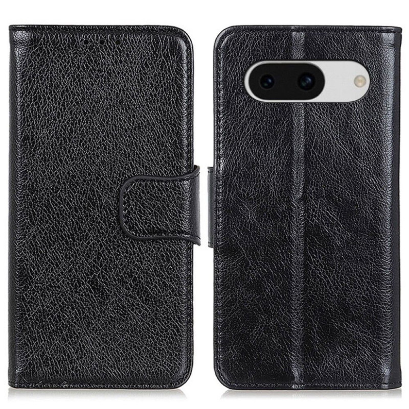 For Google Pixel 8a Case Nappa Texture Split Phone Cover Wallet