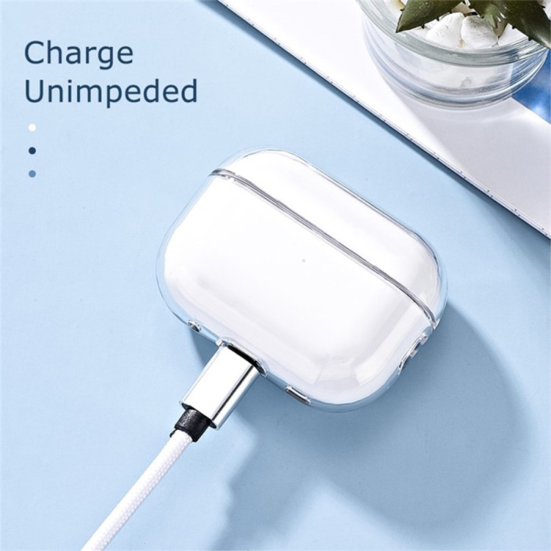 Til AirPods 3 etui Støvtæt krystalklart hårdt øretelefon cover