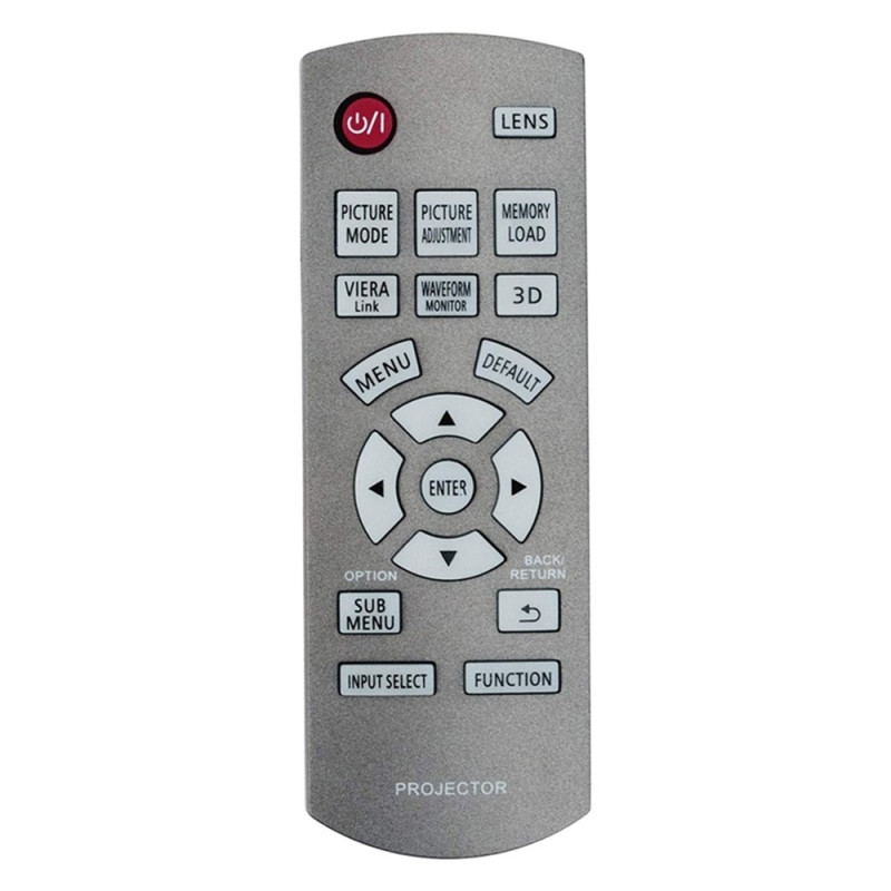 Replacement Remote Control N2QAYB000680 for Panasonic Projector