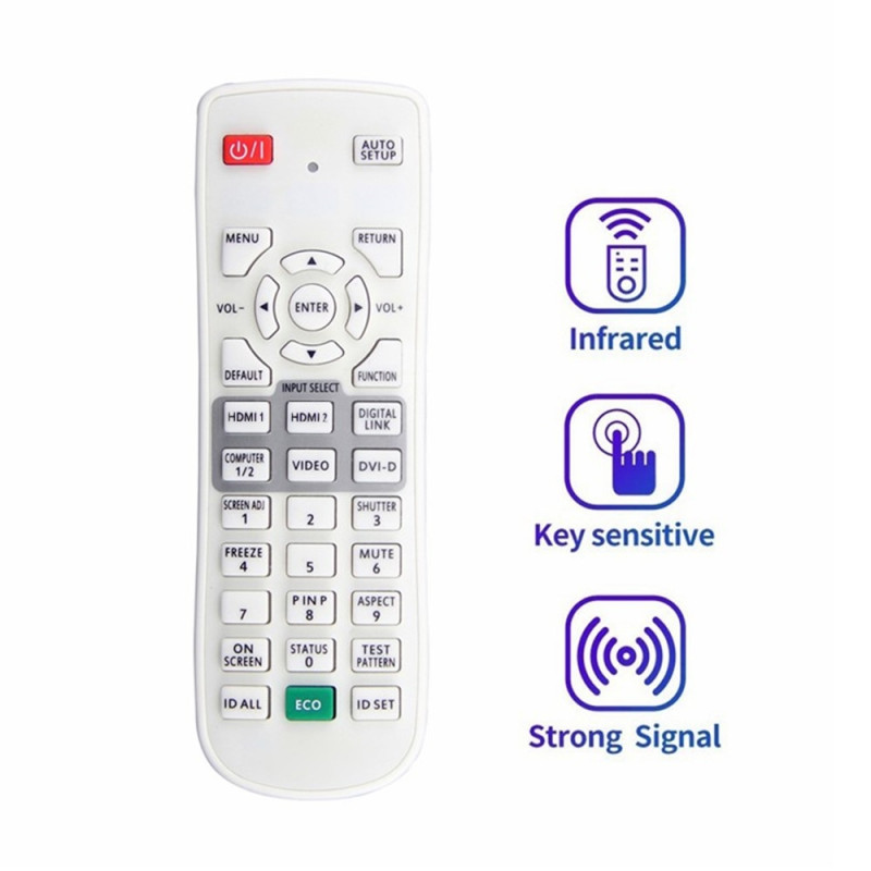 Replacement Remote Control N2QAYA000126 for Panasonic Projector