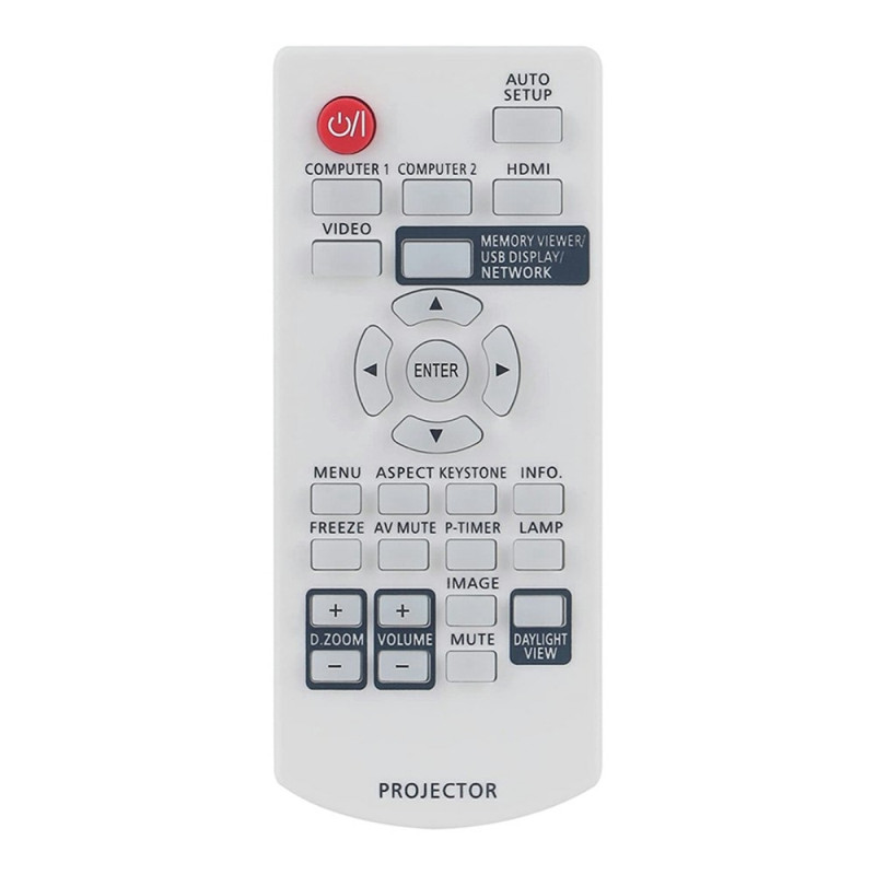Replacement Remote Control N2QAYA000116 for Panasonic Projector