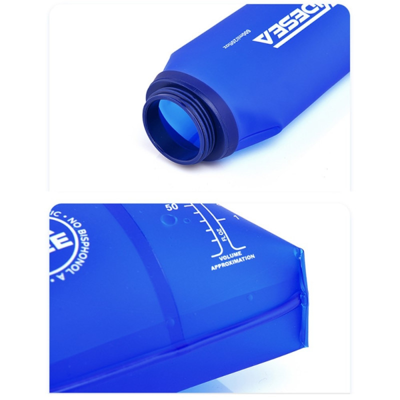 600ML Outdoor Sports Water Bottle Collapsible Hiking Running