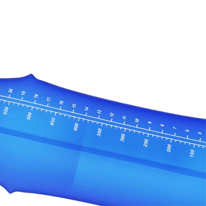 600ML utendørs sport vannflaske sammenleggbar turløping