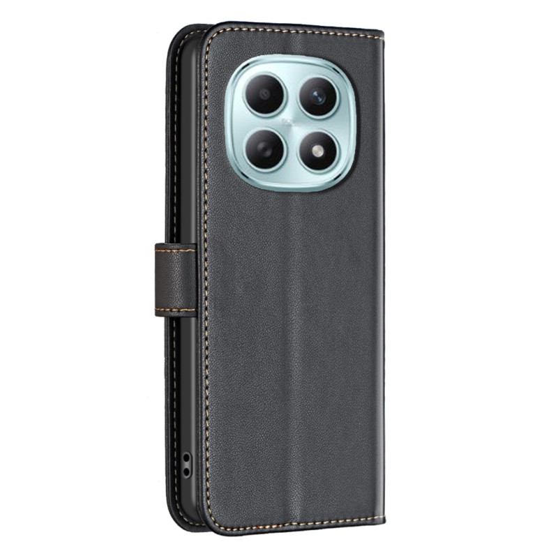 For Xiaomi Redmi Note 15 Pro 5G Mobilcover BINFEN COLOR BF17 Pung Flip Cover - Sort