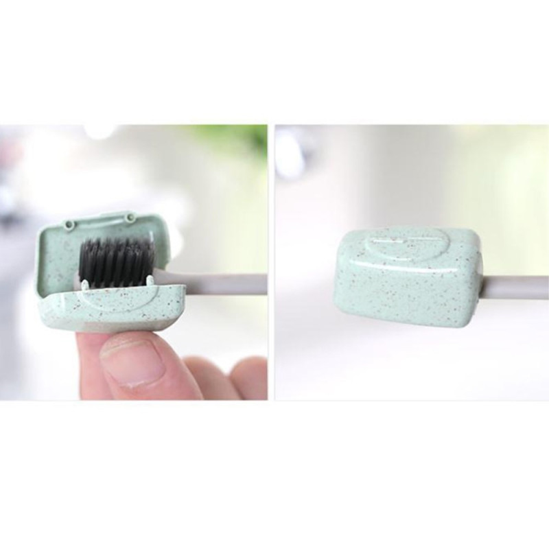 4stk tannbørstedekselveske for tannbørsttannbørster